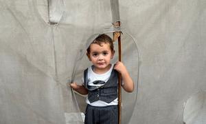 In Deir Al-Balah, in central Gaza, people are sheltering on extremely overcrowded land and space is running out.