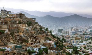 العاصمة الأفغانية كابول . صورة التقطت في حزيران/يونيو 2020.
