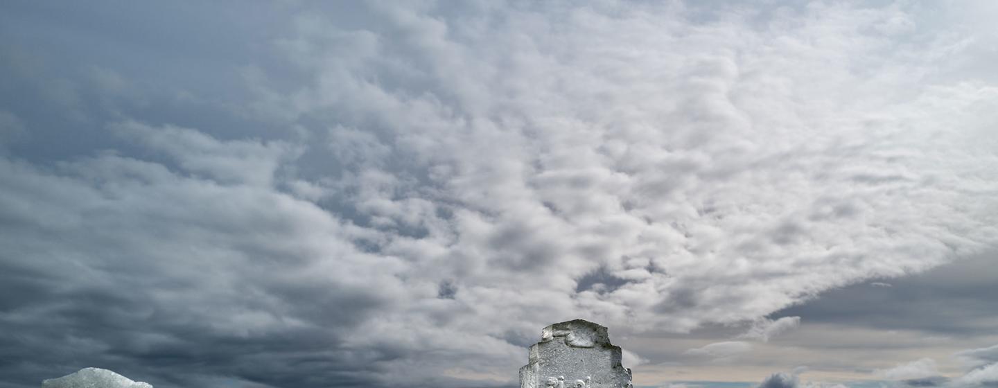 El cementerio de glaciares se encuentra cerca de la capital islandesa, Reikiavik.