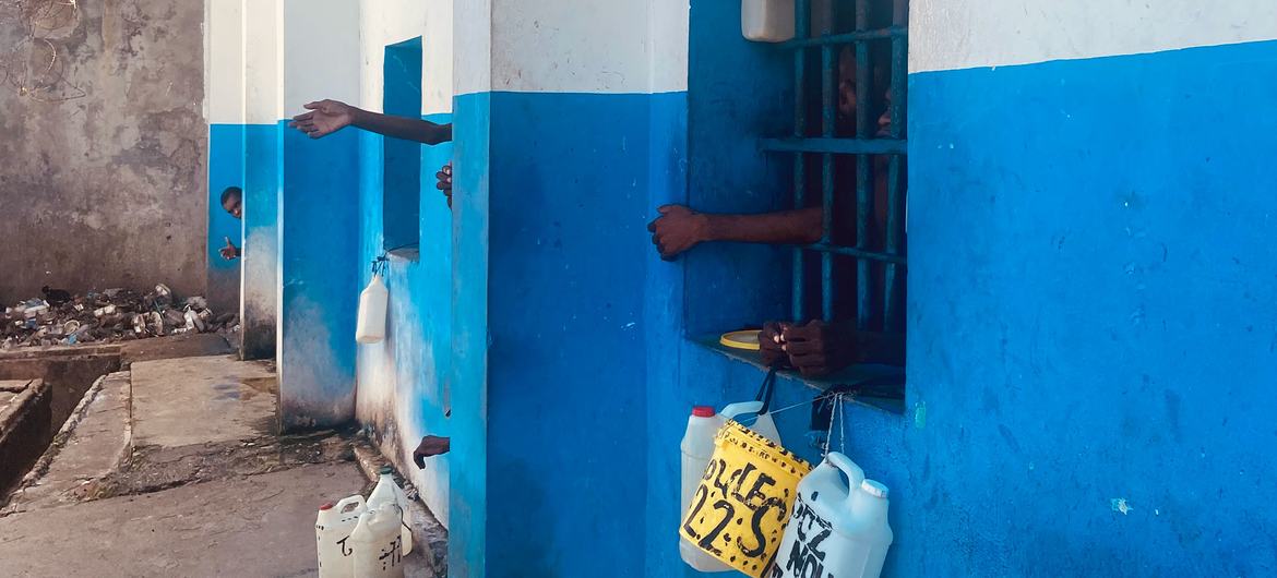O sistema penal do Haiti está enfrentando dificuldades para funcionar de forma eficaz