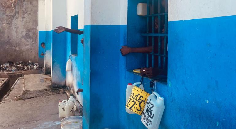 El sistema penal de Haití está teniendo dificultades para funcionar de manera eficaz.