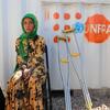 A young girl in Afghanistan receives support from UNFPA. (file)