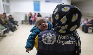 United Nations agencies like the World Health Organization (WHO) continue to support the people of Gaza. (file)