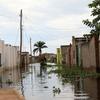 Les maisons de Kajaga, dans la capitale burundaise Bujumbura, sont inondées lorsque le ruisseau Rusizi est sorti de son lit.