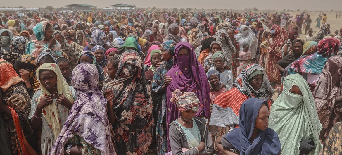 Milhares de refugiados chegam ao Chade vindos do Sudão Milhares de refugiados chegam ao Chade vindos do Sudão