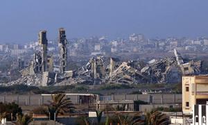 Much of Gaza has been destroyed in the conflict.