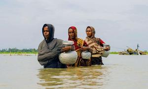 Millions of people in Bangladesh have been impacted by climate shocks, like flooding. 