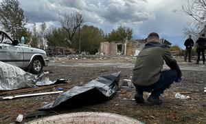 Civis morreram na pequena aldeia de Hroza, no leste da Ucrânia, após um ataque