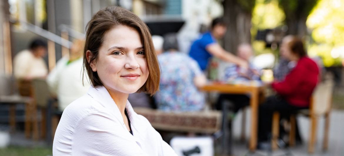 The Chișinău center offers Margo a safe place to share her experiences and find support. The Chișinău center offers Margo a safe place to share her experiences and find support.