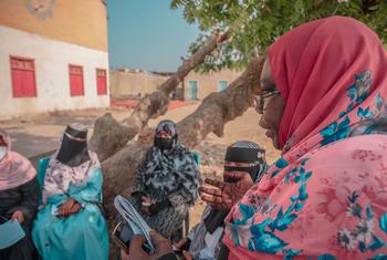 Women in Sudan get together to discuss peace and human rights.. Women in Sudan get together to discuss peace and human rights..