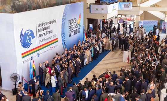 A une réunion ministérielle au Ghana, 57 pays promettent de renforcer les opérations de paix de l'ONU
