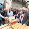 OMS entrega suprimentos médicos essenciais durante missão da ONU ao hospital Al-Awda, no norte de Gaza