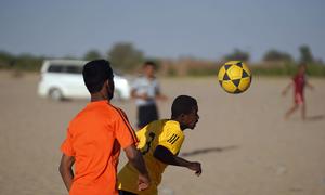 Young athletes in places like Yemen (pictured) can be trafficked by criminal networks.