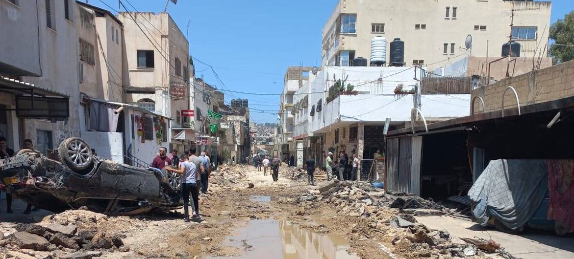 The two-day Israeli military operation, which included airstrikes in this densely populated community, caused the worst level of destruction in more than 20 years in Jenin camp.