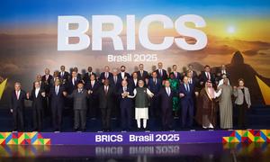 Los líderes globales en la Cumbre del BRICS en Brasil.