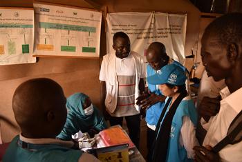 Une équipe du HCR surveille la dégradation de la situation sanitaire dans les camps de réfugiés au Soudan.