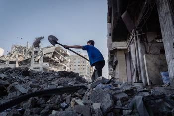 ग़ाज़ा में युद्धविराम लागू होने के बाद, बहुत से लोग अपने घरों को वापिस लौटकर, अपने रहने का ठिकाना बहाल करने की कोशिश कर रहे हैं.