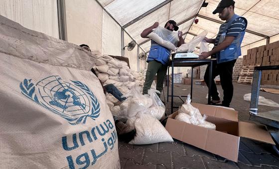As the largest humanitarian organization in the Gaza Strip, UNRWA continues to provide aid to displaced people.