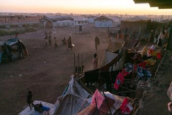 Familias sudanesas desplazadas