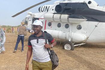 Louis Bagare, FAO project manager for cooperatives in South Sudan. 