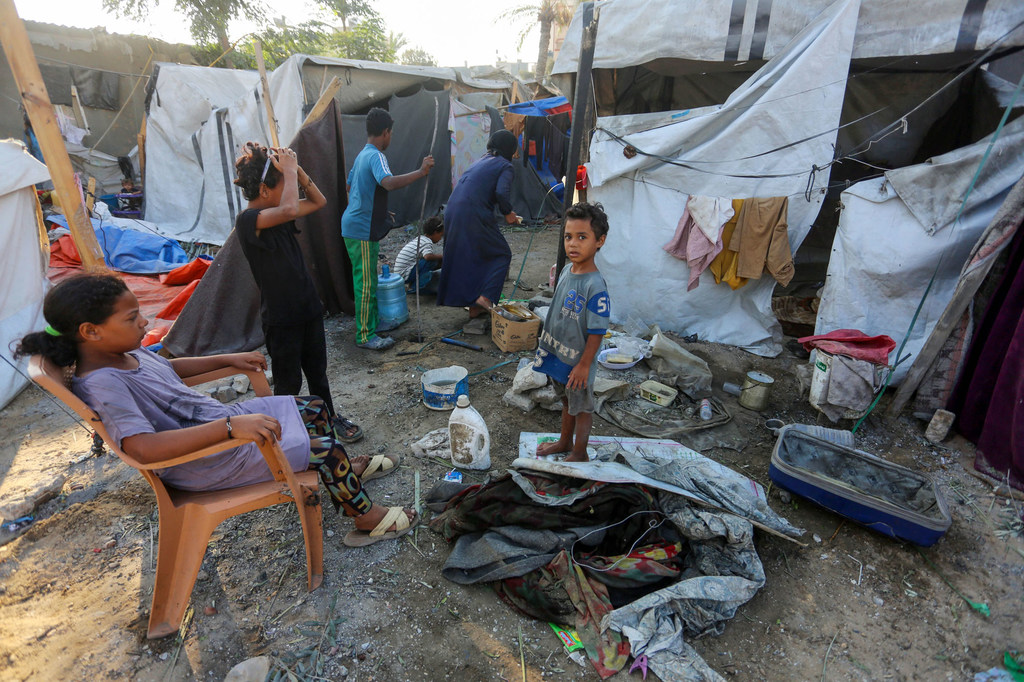Los casos de desnutrición entre los niños de Gaza están aumentando debido a la falta de alimentos.