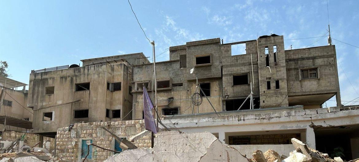 خلال عملية عسكرية إسرائيلية مطلع نوفمبر، تم تدمير شبكة المياه والصرف الصحي في مخيم نور شمس بالضفة الغربية.