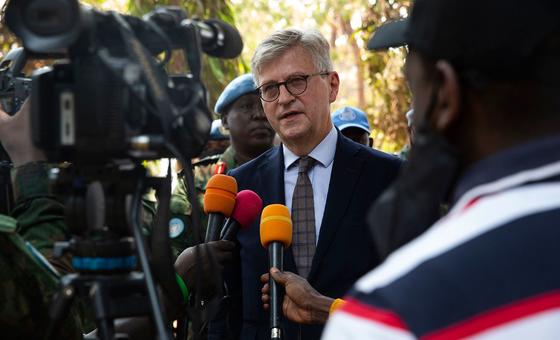 RCA : le chef des opération de paix de l'ONU entame une visite de solidarité