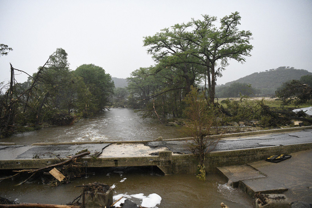 Catastrophic flooding has caused widespread devastation in central Texas in the United States.