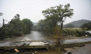 Catastrophic flooding has caused widespread devastation in central Texas in the United States.
