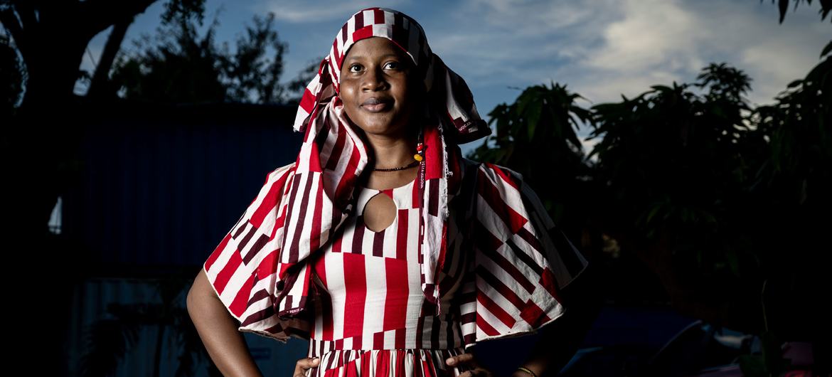 UNHCR Nansen Refugee Award, 2024 Regional Winner for Africa, Maimouna Ba, from Burkina Faso. 