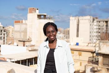 ندى فضل (السودان) حصلت على جائزة نانسن للاجئ عن الشرق الأوسط وشمال أفريقيا، لنجاحها في حشد المساعدات الحيوية لمئات الأسر التي اضطرت للفرار إلى مصر سعيا للوصول إلى الأمان.