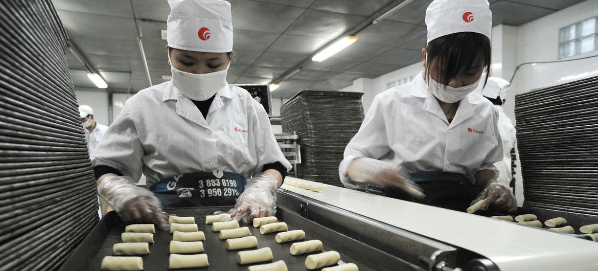 Linha de produção de biscoitos de arroz Linha de produção de biscoitos de arroz