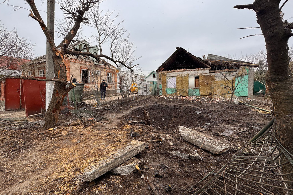 Many rural areas of Ukraine have been blasted by shelling and drone strikes. The country is also one of the most mined in the world, top UN aid officials warn.