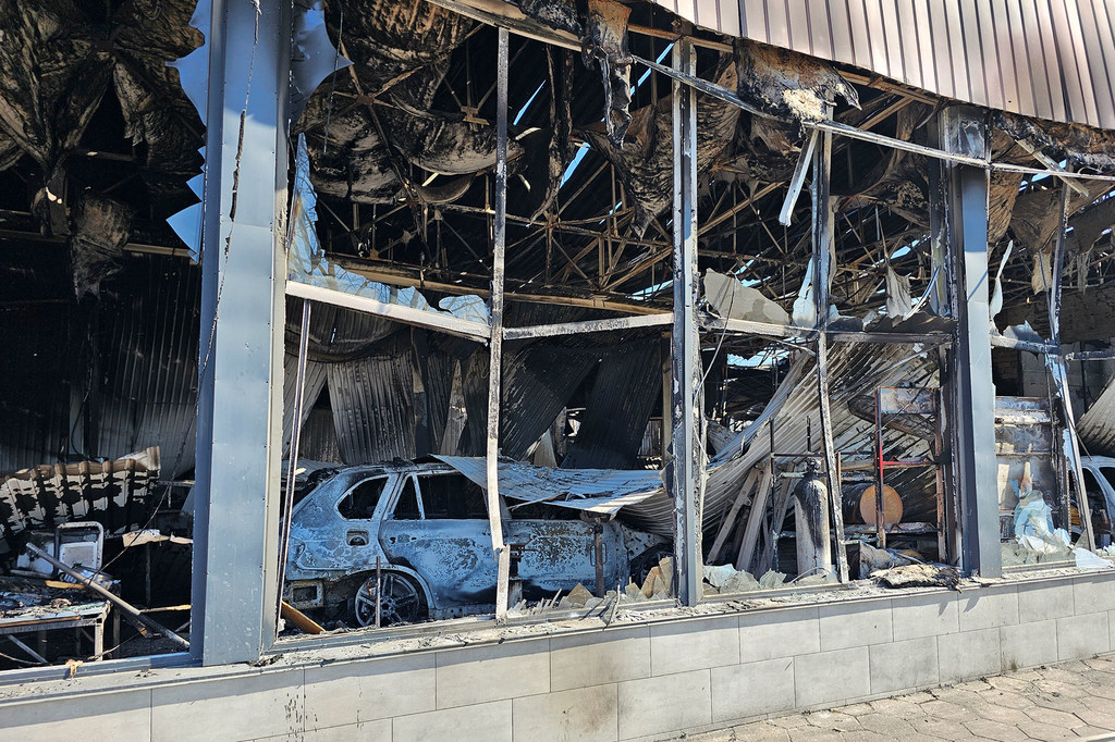 In Odesa, a large-scale drone attack on 21 March 2025 injured children and damaged shops, warehouses and vehicles.