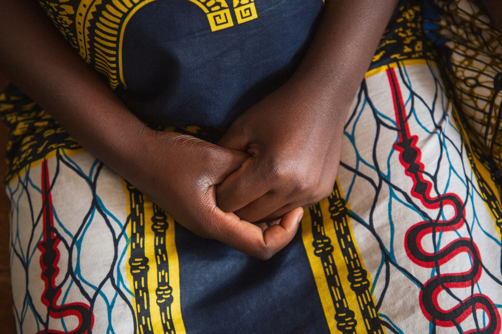 Une survivante de violences sexuelles dans l'est de la République démocratique du Congo.