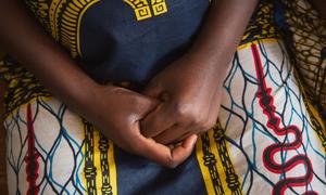 A survivor of sexual violence in the eastern Democratic Republic of the Congo.