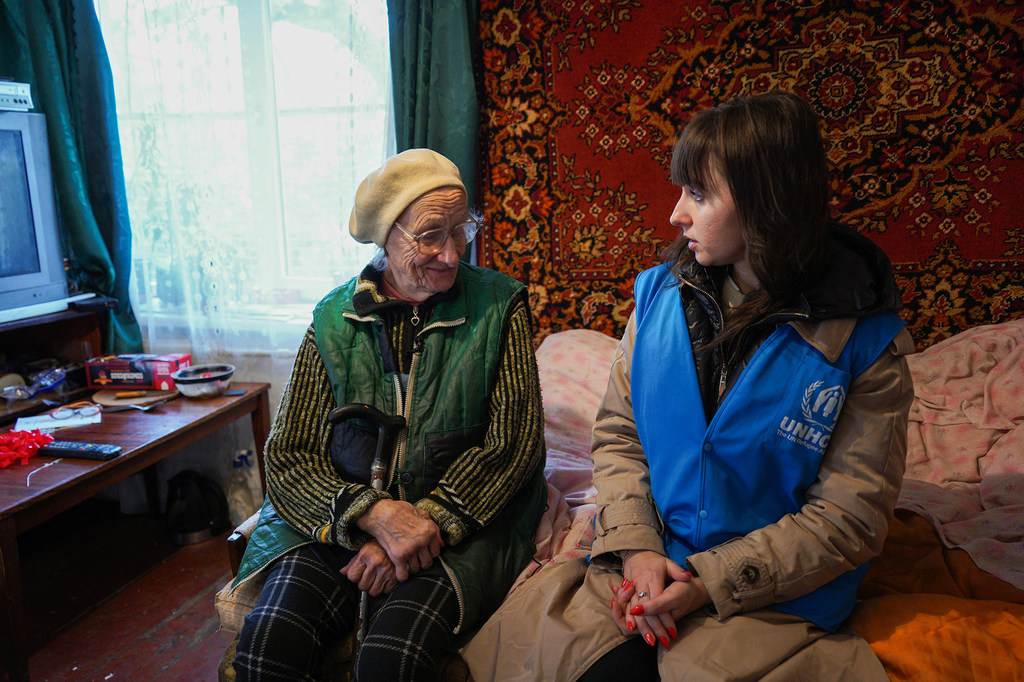 Familia zilizoathiriwa na vita nchini Ukraine zinapokea usaidizi wa majira ya baridi kutoka kwa UNHCR na washirika.