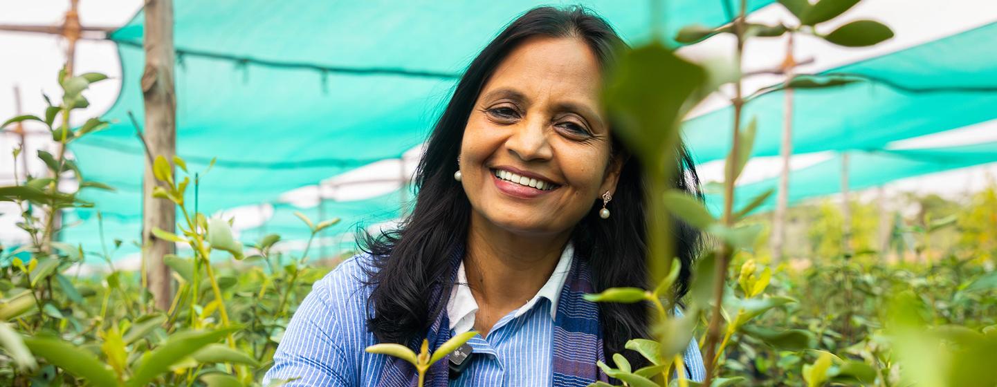 印度泰米尔纳德邦政府首席秘书苏普里娅·萨胡。