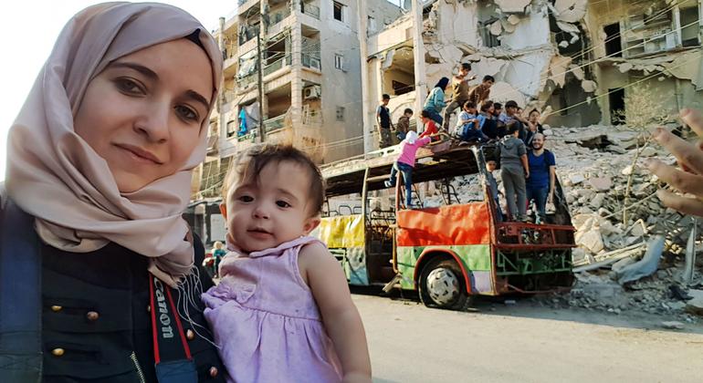 ‘Is this just a long, beautiful dream?’: Syrian filmmaker Waad Al-Kateab on her country’s future