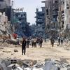 Much of Khan Younis in Gaza lies in ruins. (file)