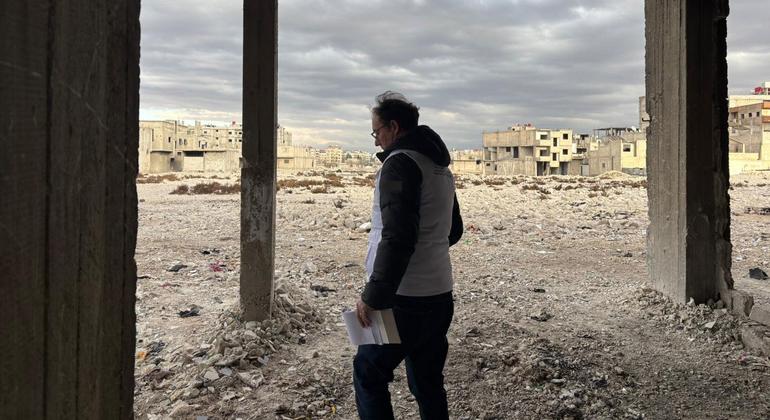 Gran parte de Siria ha quedado en ruinas tras 14 años de guerra civil. Gran parte de Siria ha quedado en ruinas tras 14 años de guerra civil.