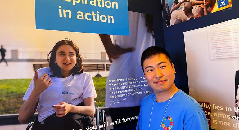 First Person: Japanese UN volunteer ‘motivated by the passion of others’ to support peace