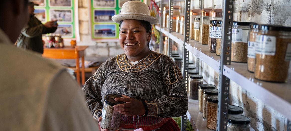 Los miembros de la Asociación Sumaq Chuyma han emprendido un camino resiliente para hacer frente a los efectos del cambio climático en el distrito.