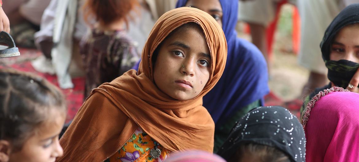 Young girls in Afghanistan live in a country facing multiple crises including poverty, climate change and the aftermath of conflict.