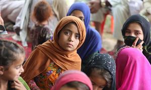 Young girls in Afghanistan live in a country facing multiple crises including poverty, climate change and the aftermath of conflict.