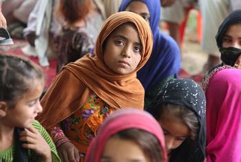 Young girls in Afghanistan live in a country facing multiple crises including poverty, climate change and the aftermath of conflict.