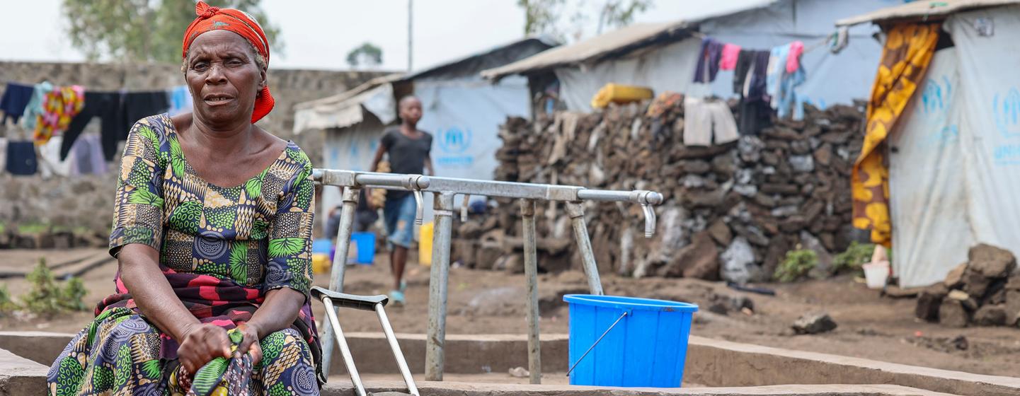 Le HCR sensibilise les personnes déplacées en République démocratique du Congo aux dangers du mpox.