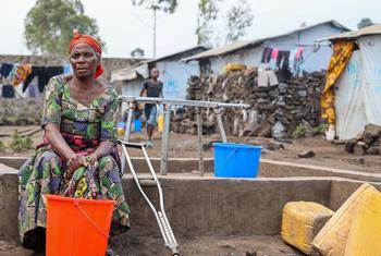 Le HCR sensibilise les personnes déplacées en République démocratique du Congo aux dangers du mpox.