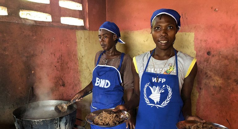 Hot meals helping Haiti’s children recover from the earthquake