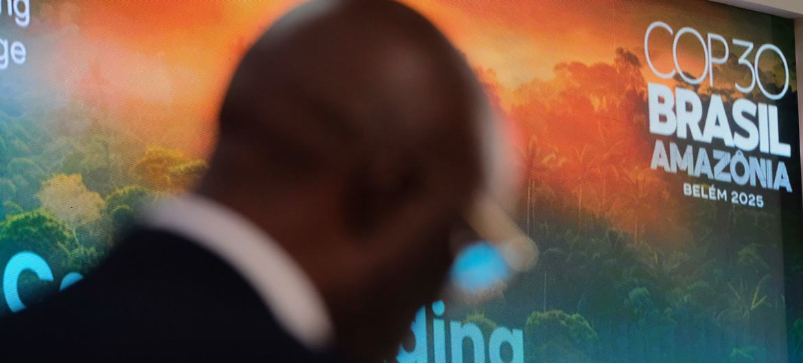 A Conferência das Nações Unidas sobre Mudanças Climáticas está acontecendo na cidade amazônica de Belém, no Brasil